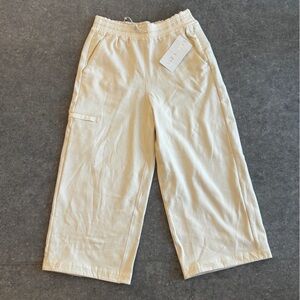 Athleta Women's Cream Track Pants